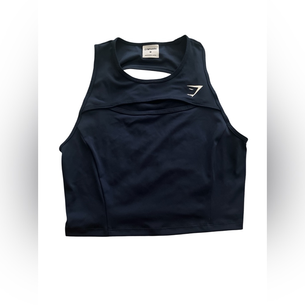 Gymshark Midnight Blue Crop Top
